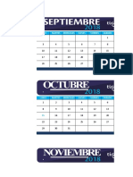 Calendarios
