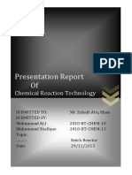 1.batch Reactor PPT Report