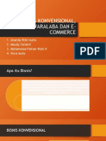 Bisnis Konvensional, Waralaba Dan E-Commerce