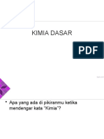 Penggolongan Materi