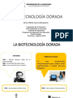 La Biotecnología Dorada