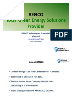 Total Green Energy Solutions Provider Provider: Renco