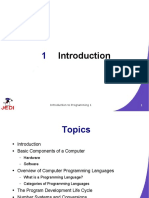JEDI Slides-Intro1-Chapter01-Introduction To Computer Programming PDF