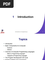 JEDI Slides-Intro1-Chapter01-Introduction To Computer Programming PDF