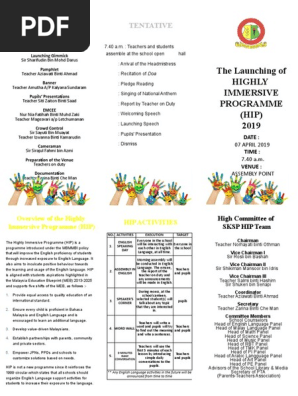 Brosur Program Hips Pdf Cognition Learning