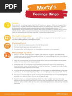 Morty's Feelings Bingo PDF