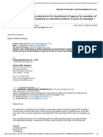 FWD: Requesting To Extend Submission For Apointment of Agency For Operation of On-Street & Off-Street Smart Parking On Selected Locations in PCMC For Package 1 To6