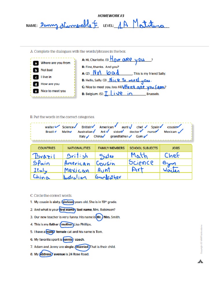 Homework Assignment #3 Instructions | PDF