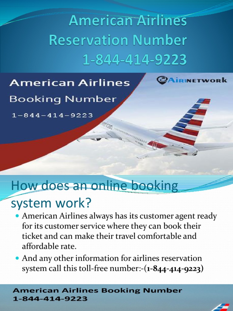 American Airlines Reservation Number | PDF | Business