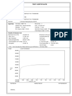 Test Certificate Meft Peenya - Bangalore