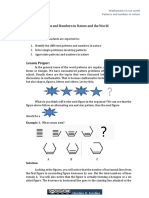 Module in Patterns-And-Numbers-In-Nature