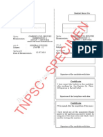 2019 TNPSC Group 1 Mains Paper I To III Question Paper