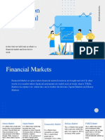 To Financial Markets: in This Unit We Will Learn As What Is A Financial Market and How Does It Work