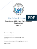 North South University: Department of Civil and Environmental Engineering