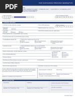 Cash Card Updating Form Legal Fillable 5 Pages