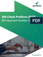 Number Series Sbi Clerk Pre 2020 English Part 51 PDF