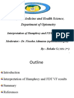 Humphery and FDT Interpretation