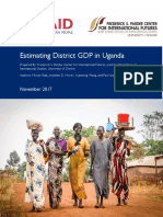 Estimating District GDP in Uganda PDF