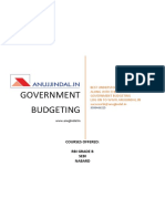 Government Budgeting: Courses Offered: Rbi Grade B Sebi Nabard