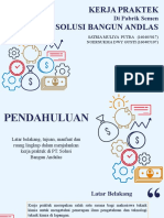 Kerja Praktek Semen Bangun Andalas