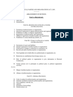Political Parties and Organisation Act 2005 PDF