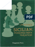 Kovacz L. - Sicilian Poisoned Pawn Variation, 1986-OCR, Pergamon, 169p PDF