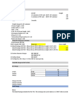  Freight Calculation - FCL - Solution