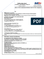 Safety Data Sheet: SECTION 1: Identification of The Substance/mixture and of The Company/ Undertaking