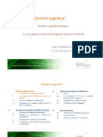 GL 3 La Logística Como Estrategia de Servicio Al Cliente - I (2013)
