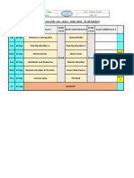 Ortho Schedule 2020 PDF