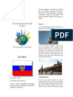 Brochure Travel in Russia
