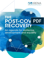 IRENA Post-COVID Recovery 2020 PDF