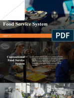 Food Service System: Lesson 1.2