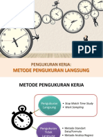 2017 APK 10 - Pengukuran Kerja Langsung - Work Sampling