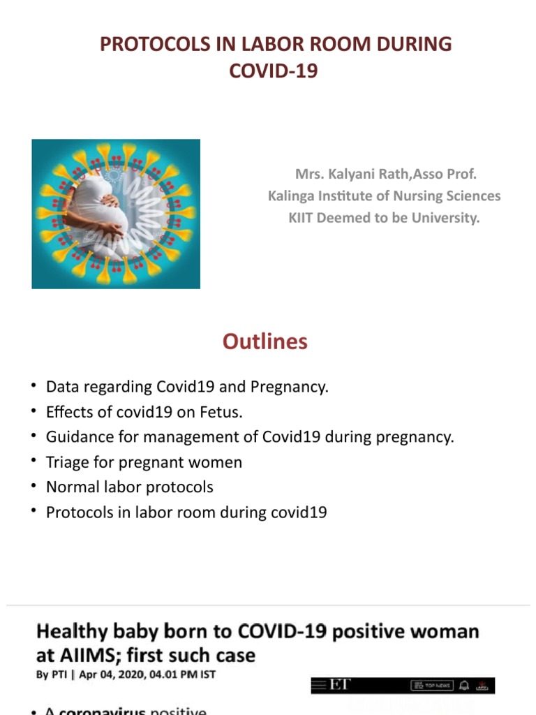 Labor Room Managementduring Covid19-5 | PDF