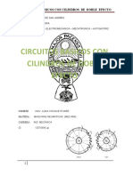 CIRCUITOS BÁSICOS CON CILINDROS DE DOBLE EFECTO. Luna Choque Rywer