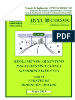 Proyecto de Reglamento IC 103 - Parte VI - 2019 Versión Final para Discusióon Pública