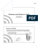 Stresses and Strains in Soils 2020