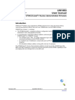 Um1853 User Manual: Stm32Cubef1 Nucleo Demonstration Firmware