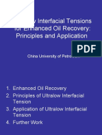 Ultralow Interfacial Tensions For Enhanced Oil Recovery: Principles and Application