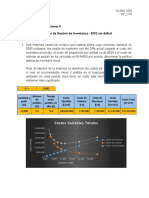 Taller 1. EOQ Sin Deficit