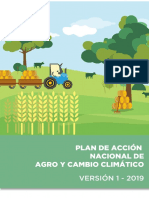 Plan de Accion Nacional de Agro y Cambio Climatico