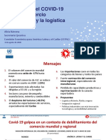 CEPAL Sexto - Informe - Covid - 6 - Comercio - PRESENTACION