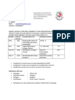Resume Word Format PDF
