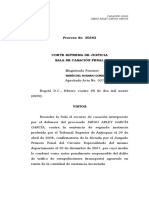 Proceso No 30363: GARCÍA, Contra La Sentencia de Segunda Instancia