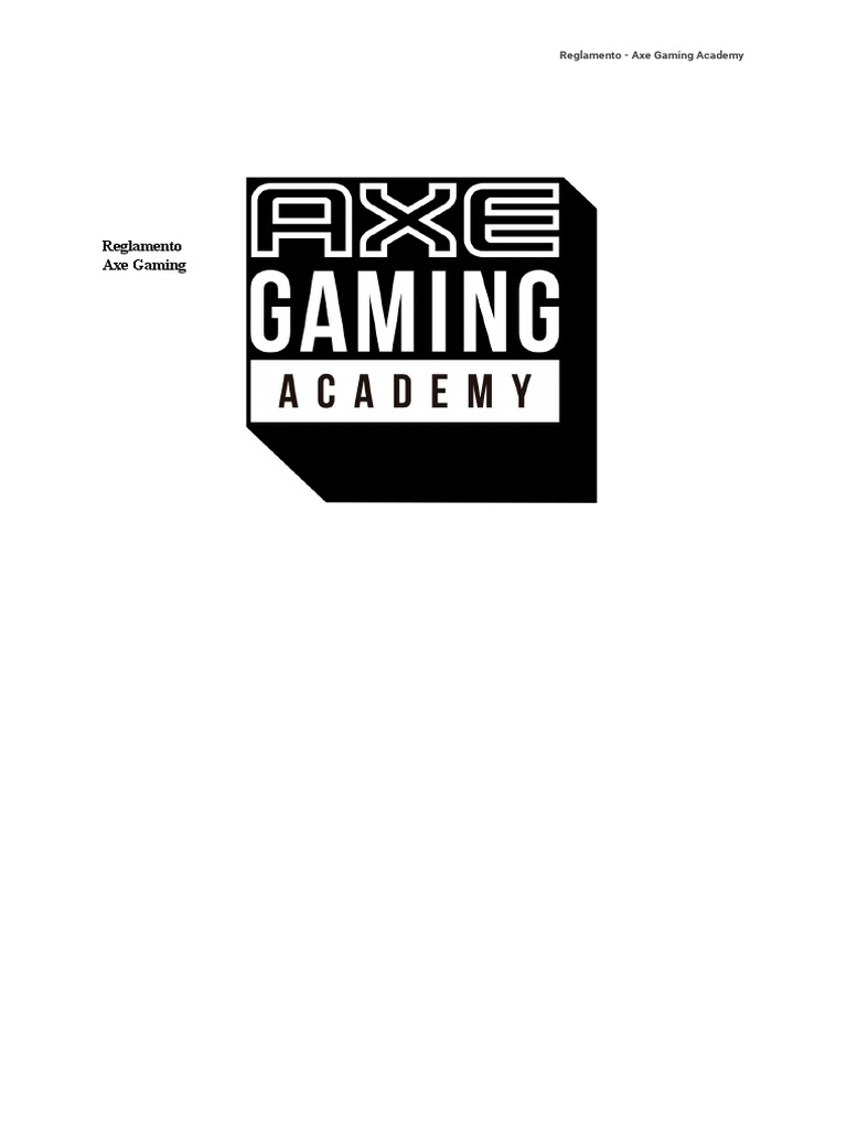 Reglamento Axe Gaming Academy Colombia v2 PDF Chat en linea