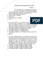 Evaluación INSUFICIENCIA RESPIRATORIA AGUDA