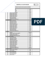 Listado de Planos Instalaciones Sanitarias PDF