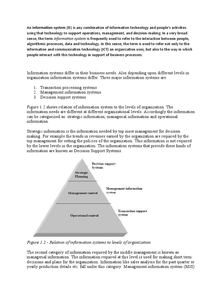 Overview of Information Systems and Software | PDF | Software ...