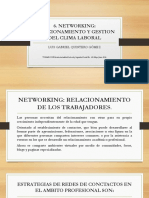 6. NETWORKING RELACIONAMIENTO Y GESTION DEL CLIMA LABORAL